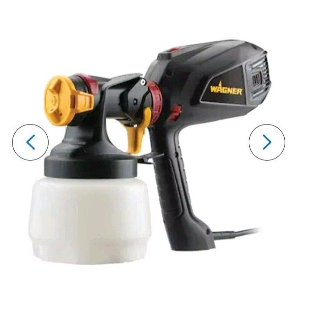 WAGNER FLEXiO 2500 HVLP Handheld Paint Sprayer w/ Cup, Flow & Pattern Control